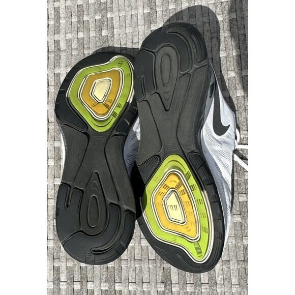 Nike Men's Lunarglide 6 White Grey Black Running Shoes Size 12.5 - Picture 6 of 7